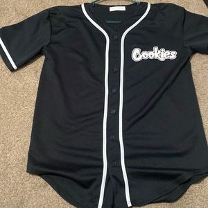 Fake cookies baseball tee